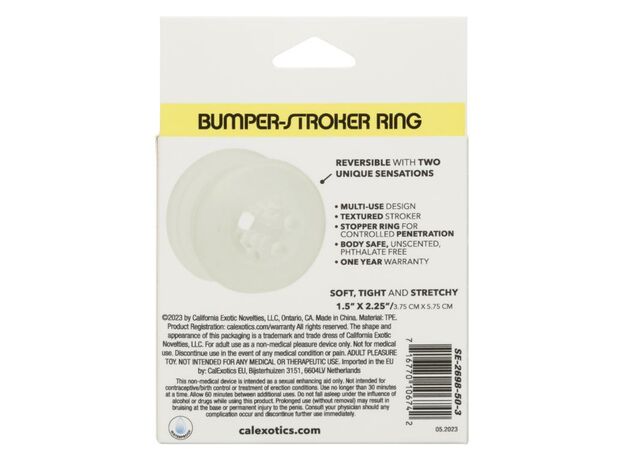 Кольцо-бампер на пенис из эластомера BOUNDLESS BUMPER-STROKER RING 2