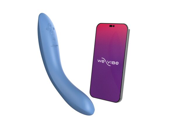 Уникальный вибромассажер We-Vibe Rave 2 Blue для стимуляции зоны G 4