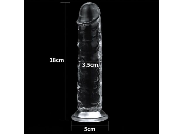 Фаллоимитатор Flawless Clear Dildo 7' 3