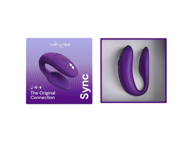 Вибромассажёр для пар We-Vibe Sync NEW Purple 5