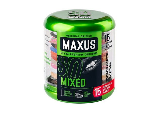 Презервативы набор MAXUS Mixed, 15 шт 1