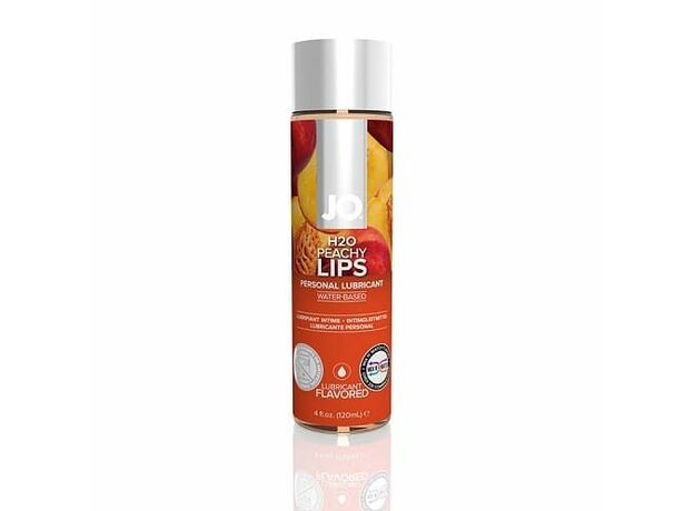 Ароматизированный лубрикант Персик на водной основе JO Flavored Peachy Lips , 5.25 oz (120 м 1