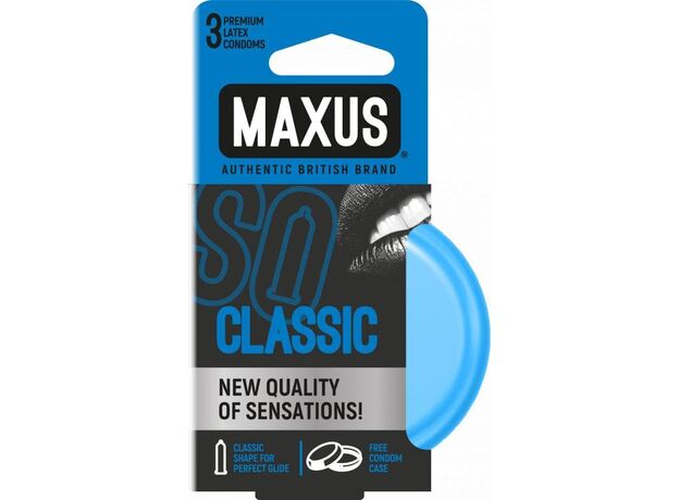 Презервативы классические Maxus Classic, 3 шт 1
