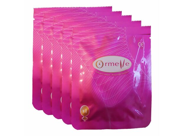 Женский латексный презерватив Omelle 1